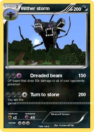 Pokemon Wither storm