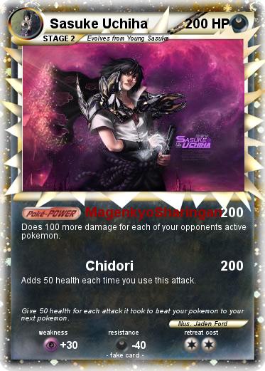Pokemon Sasuke Uchiha