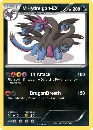 Pokemon M Hydreigon-EX