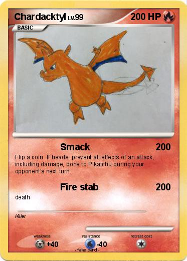 Pokemon Chardacktyl