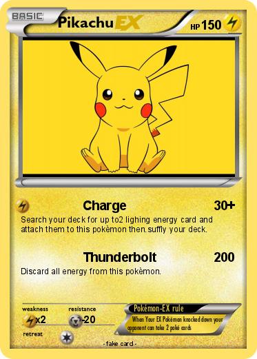 Pokemon Pikachu