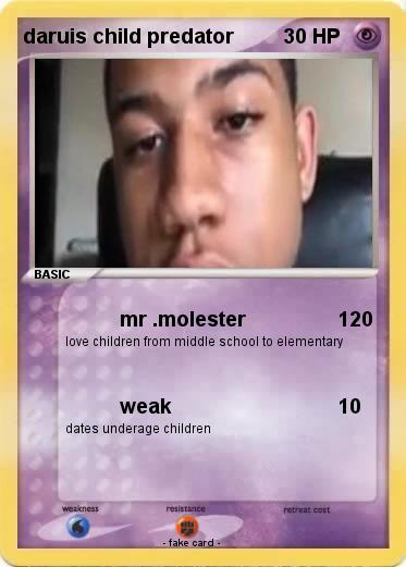 Pokemon daruis child predator