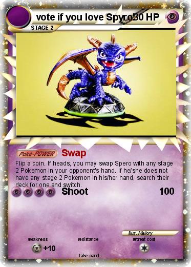 Pokemon vote if you love Spyro!