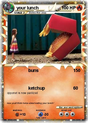 Pokemon your lunch