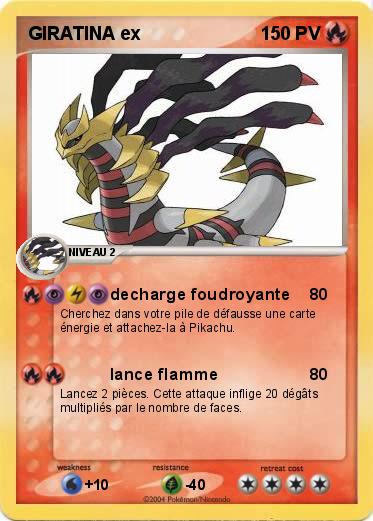 Pokemon GIRATINA ex