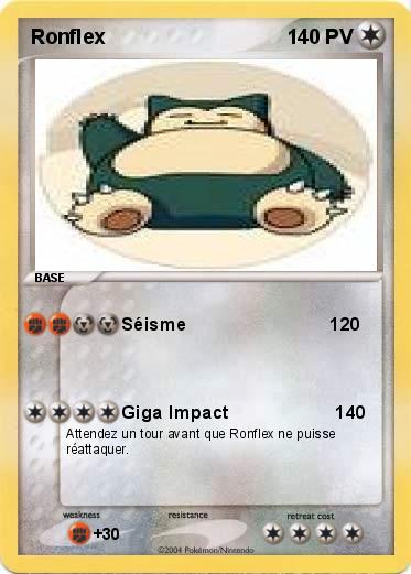 Pokemon Ronflex