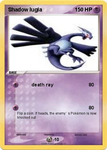 Pokemon Shadow lugia