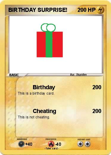 Pokemon BIRTHDAY SURPRISE!
