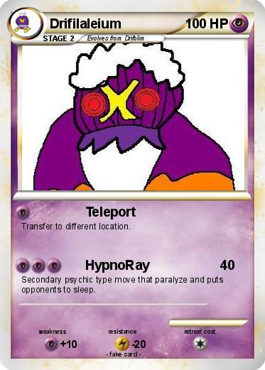 Pokemon Drifilaleium