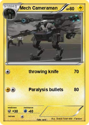 Pokemon Mech Cameraman