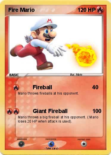 Pokemon Fire Mario