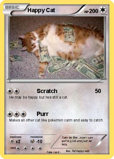 Pokemon Happy Cat