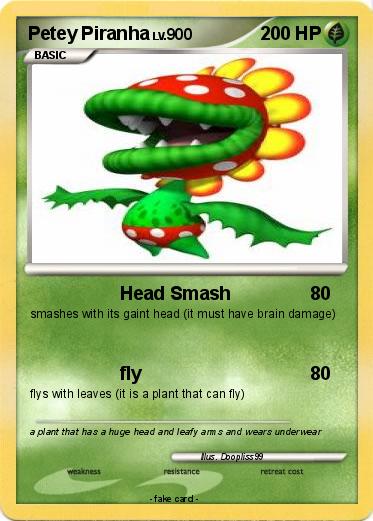 Pokemon Petey Piranha