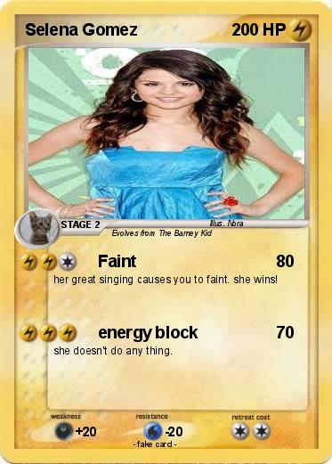 Pokemon Selena Gomez