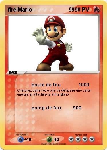 Pokemon fire Mario                         99