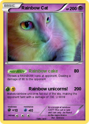 Pokemon Rainbow Cat
