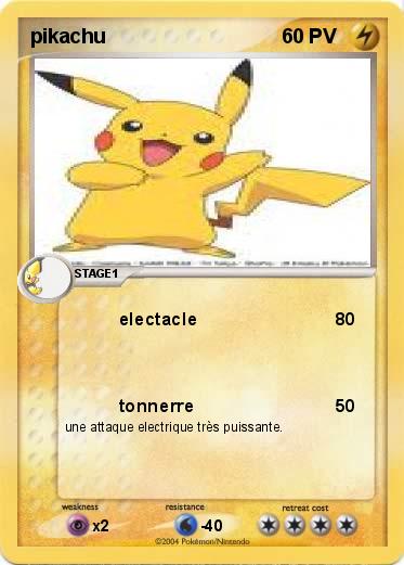 Pokemon pikachu