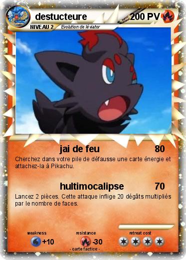 Pokemon destucteure