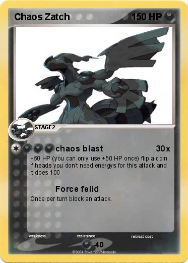 Pokemon Chaos Zatch