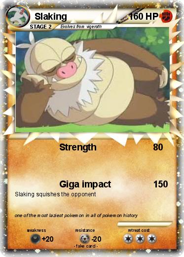 Pokemon Slaking