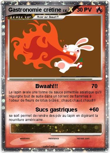 Pokemon Gastronomie crétine