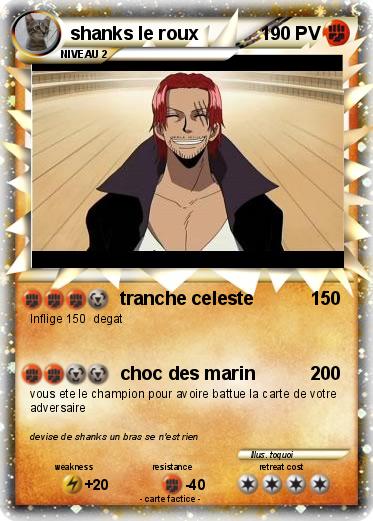 Pokemon shanks le roux
