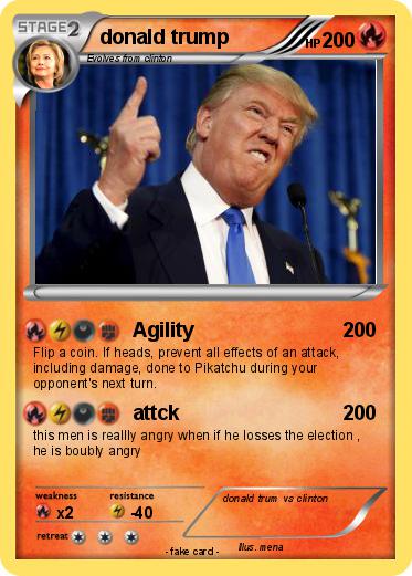 Pokemon donald trump