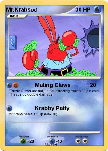Pokemon Mr.Krabs