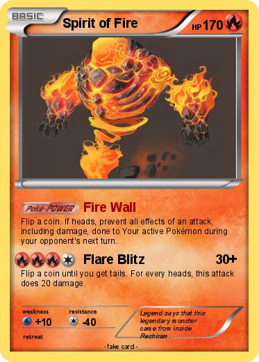 Pokemon Spirit of Fire