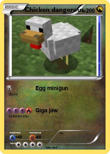 Pokemon Chicken dangerous