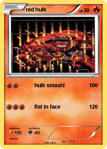 Pokemon red hulk