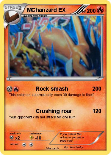Pokemon MCharizard EX
