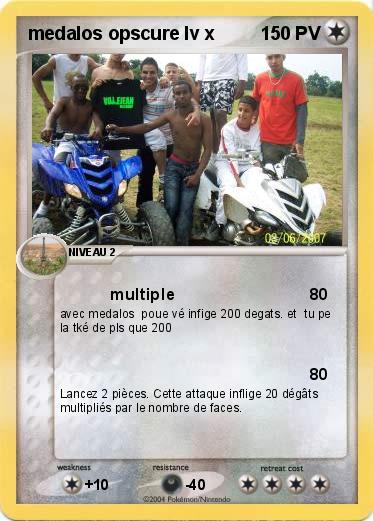 Pokemon medalos opscure lv x 