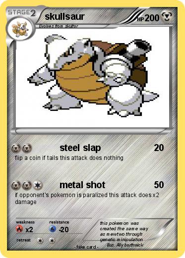 Pokemon skullsaur