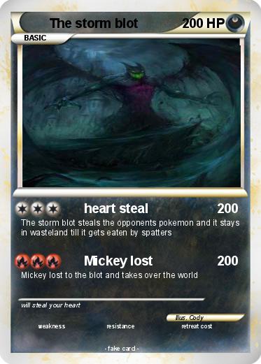 Pokemon The storm blot