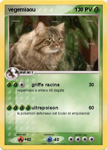 Pokemon vegemiaou