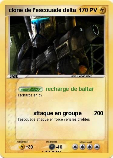 Pokemon clone de l’escouade delta
