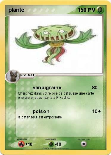 Pokemon plante