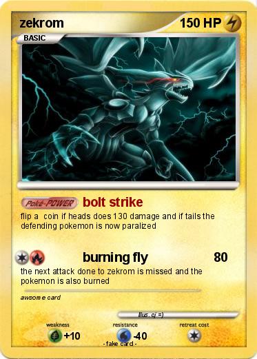 Pokemon zekrom