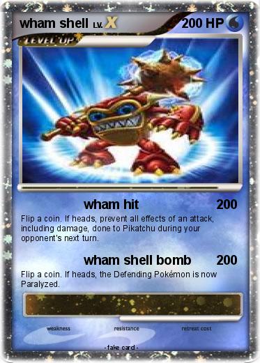 Pokemon wham shell