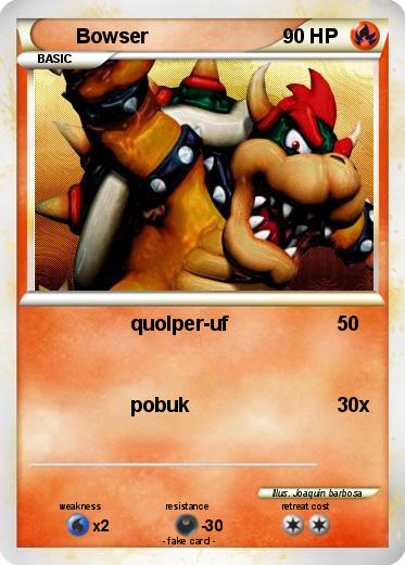 Pokemon Bowser