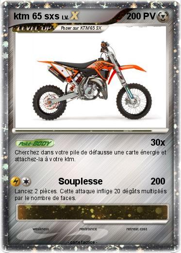 Pokemon ktm 65 sxs
