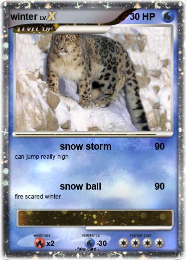 Pokemon winter