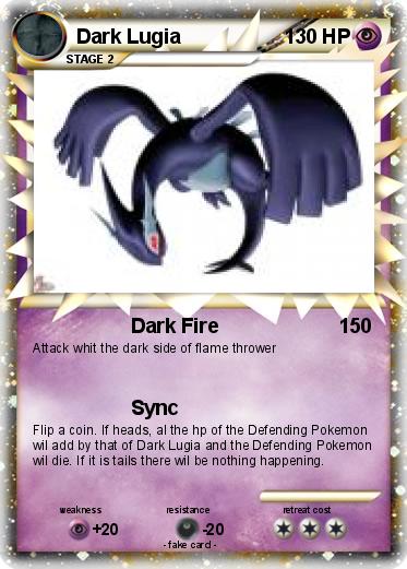 Pokemon Dark Lugia