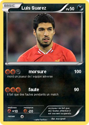 Pokemon Luis Suarez