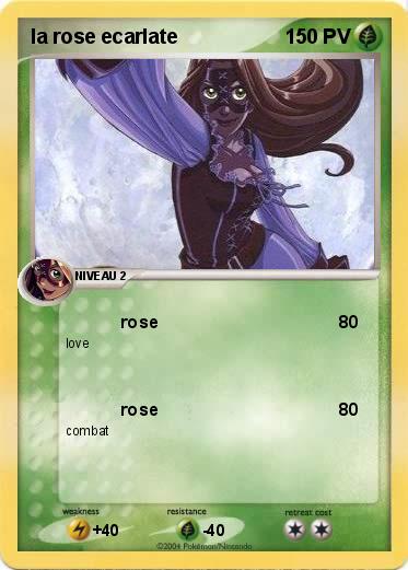 Pokemon la rose ecarlate