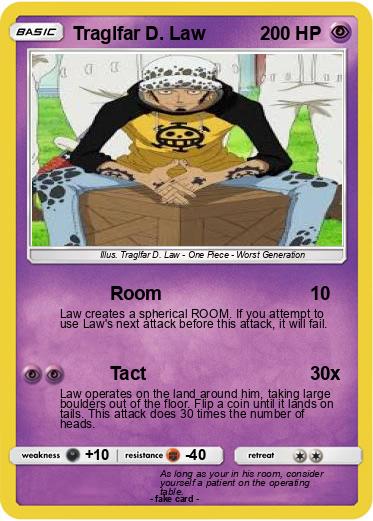 Pokemon Traglfar D. Law
