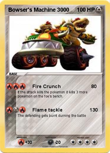 Pokemon Bowser's Machine 3000