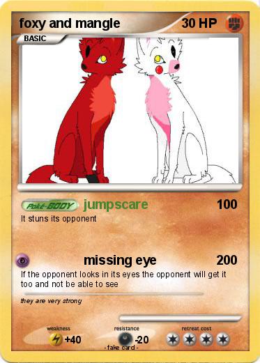 Pokemon foxy and mangle