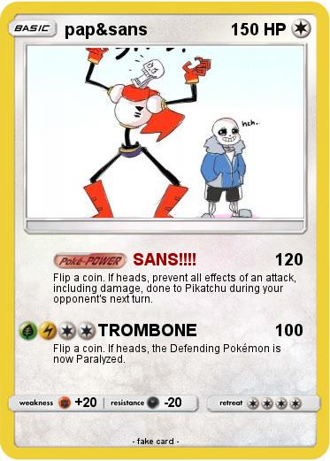 Pokemon pap&sans